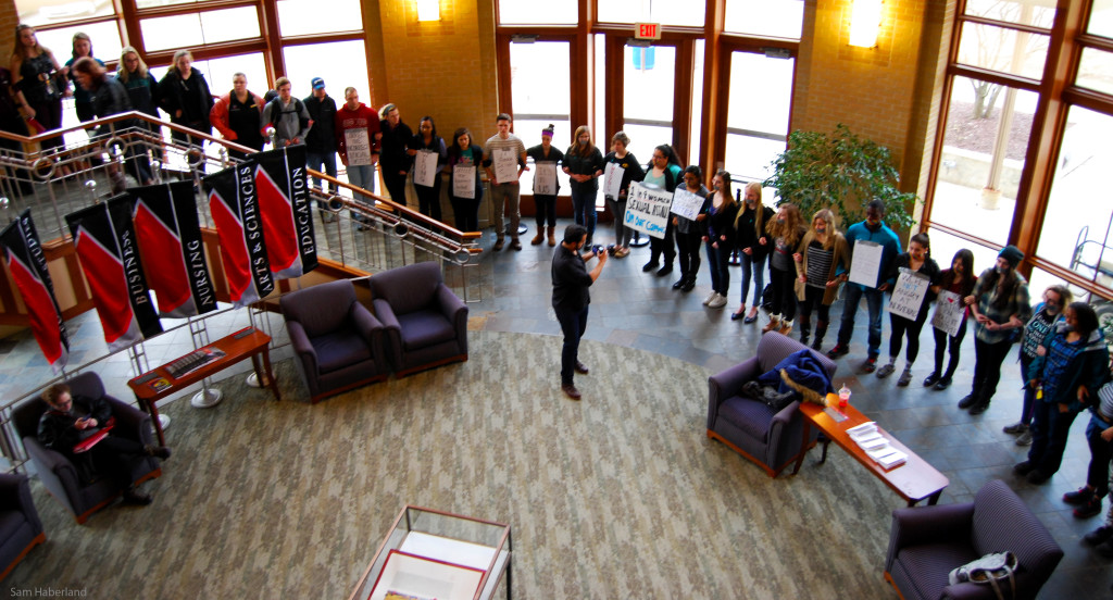 Sexual Assault Awareness Protest