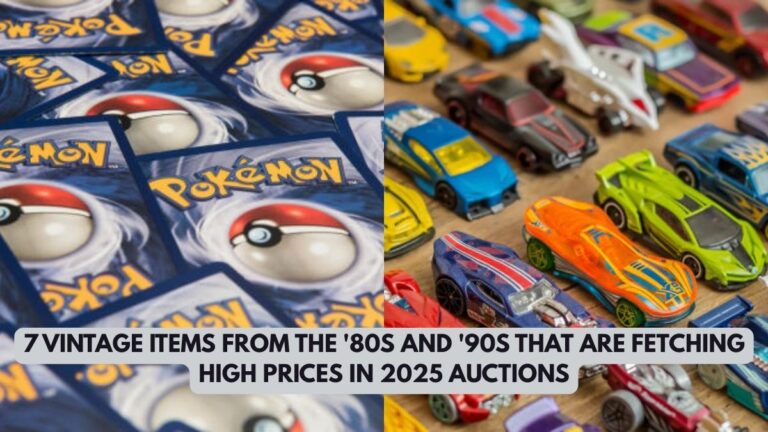 7 Vintage Items From the '80s and '90s Fetching High Prices in 2025 Auctions