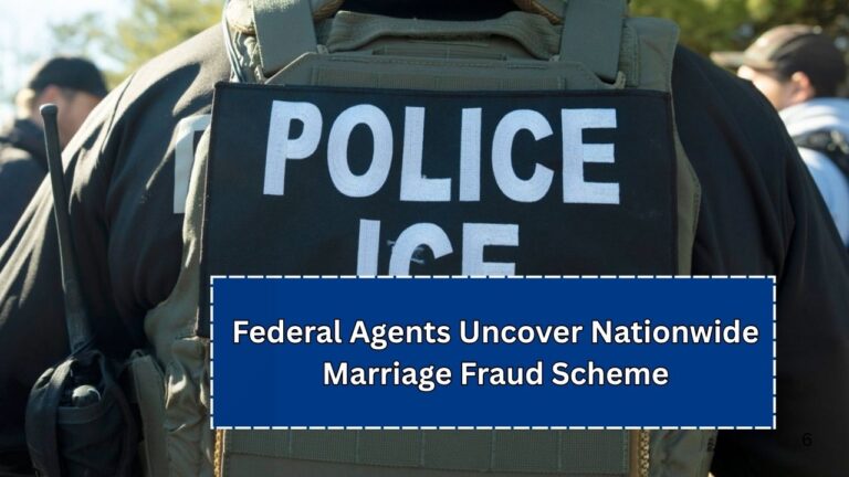 Federal Agents Uncover Nationwide Marriage Fraud Scheme
