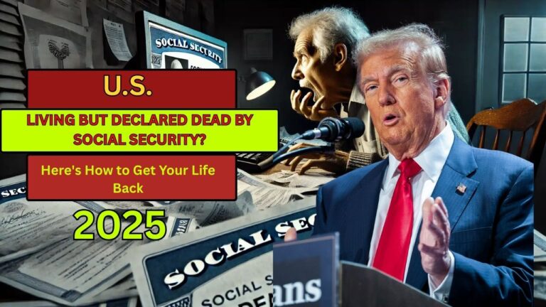 Living but Declared Dead by Social Security