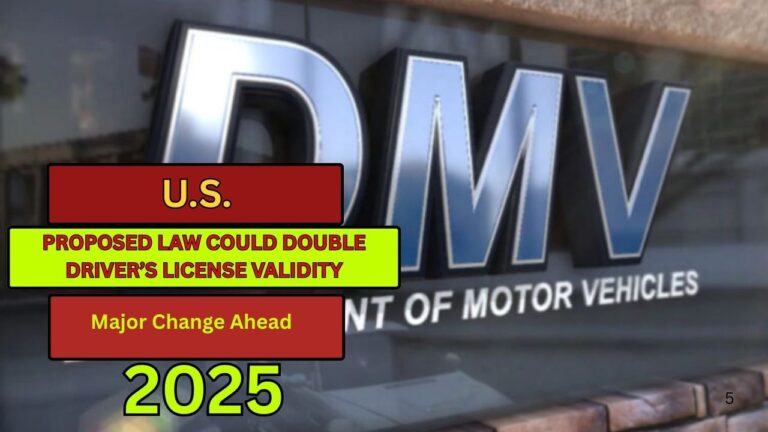 Proposed Law Could Double Driver’s License Validity