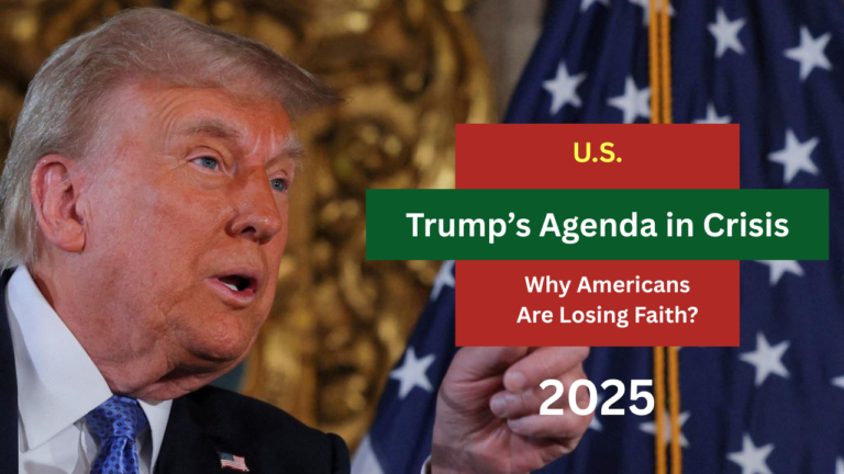 Trump’s Agenda in Crisis: Why Americans Are Losing Faith?