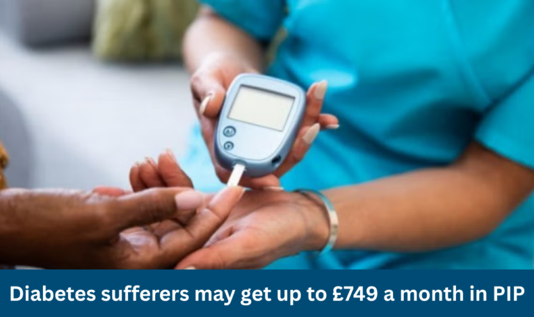Diabetes sufferers may get up to £749 a month in PIP