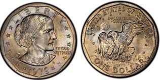 1979 Susan B. Anthony Dollar Over 1978 Jefferson Nickels