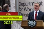 DWP to Introduce Stricter PIP Eligibility Criteria from November 2026