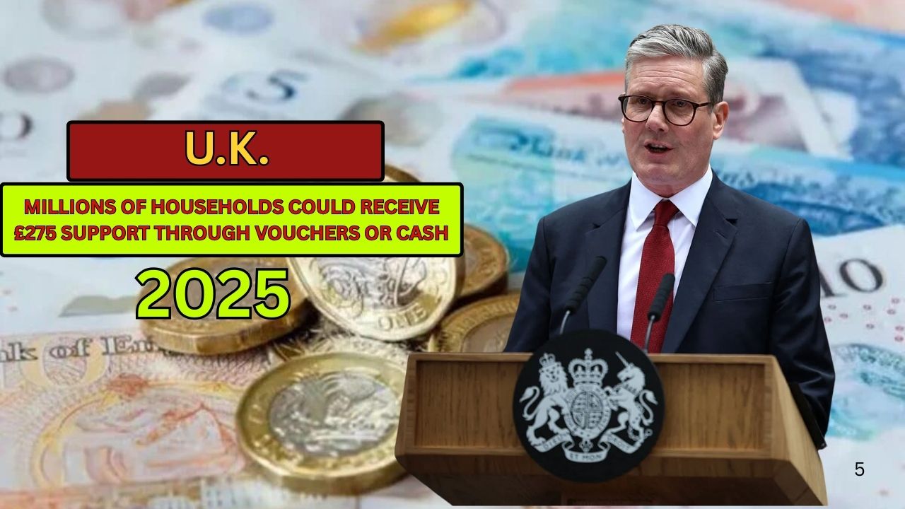 Millions of Households Could Receive £275 Support Through Vouchers or Cash