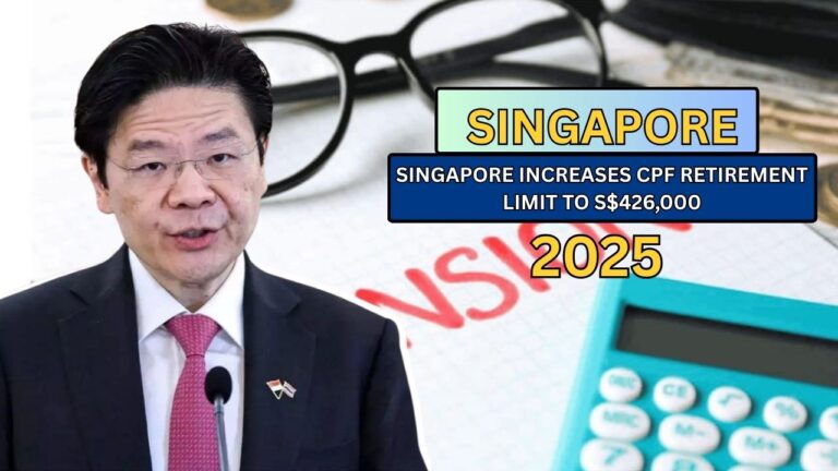Singapore Increases CPF Retirement Limit to S$426,000