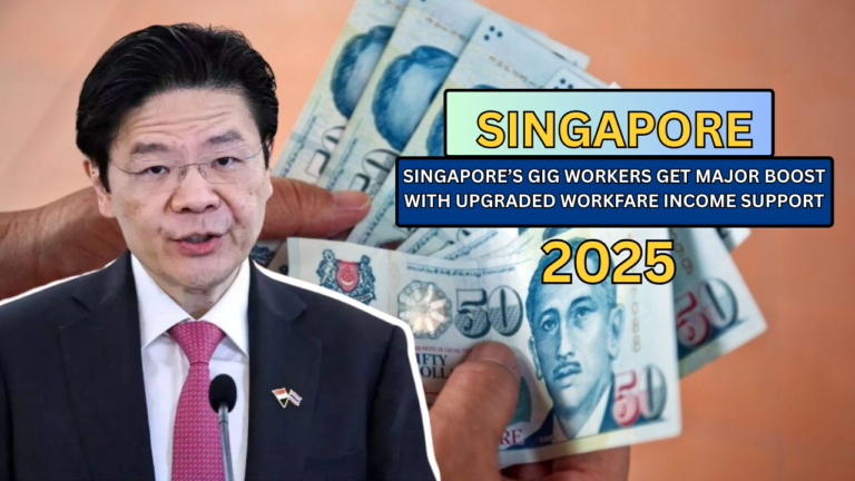 Singapore’s Gig Workers Get Major Boost With Upgraded Workfare Income Support