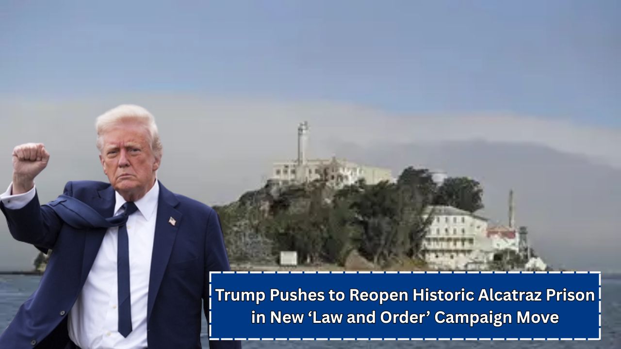 Trump Pushes to Reopen Historic Alcatraz Prison in New ‘Law and Order’ Campaign Move