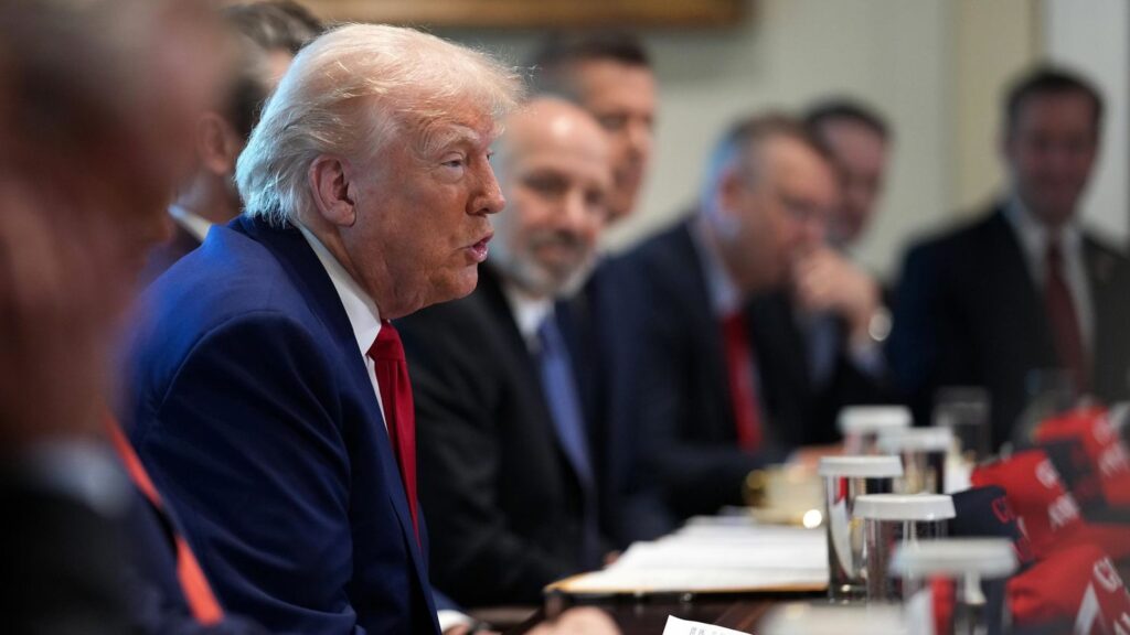 Trump’s $1 Trillion Defense Budget Sparks Backlash Over Cuts to Education, Health, and AidTrump’s $1 Trillion Defense Budget Sparks Backlash Over Cuts to Education, Health, and Aid