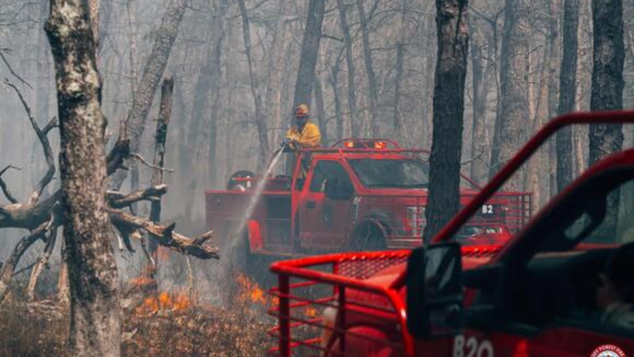 Hackettstown Brush Fire Consumes 100 Acres Along Route 46