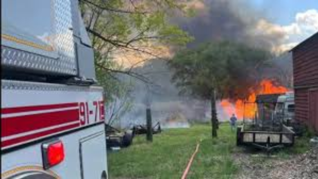 Hackettstown Brush Fire Consumes 100 Acres Along Route 46