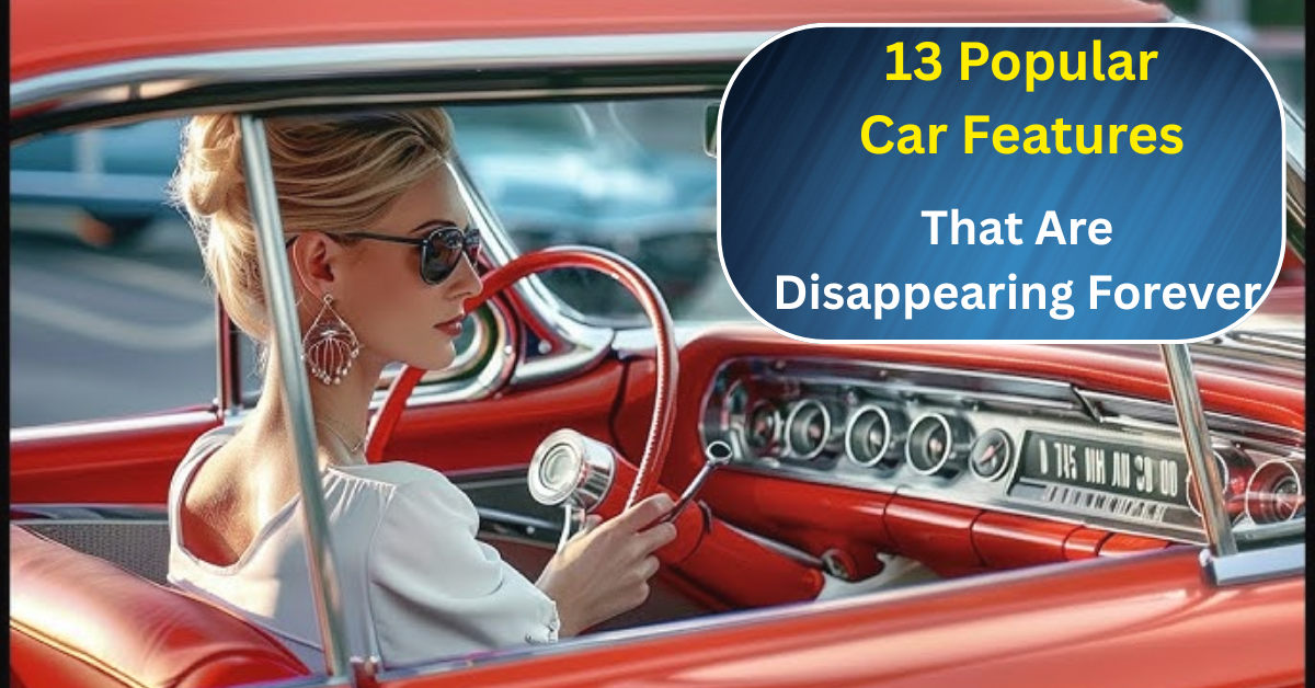 13 Popular Car Features That Are Disappearing Forever