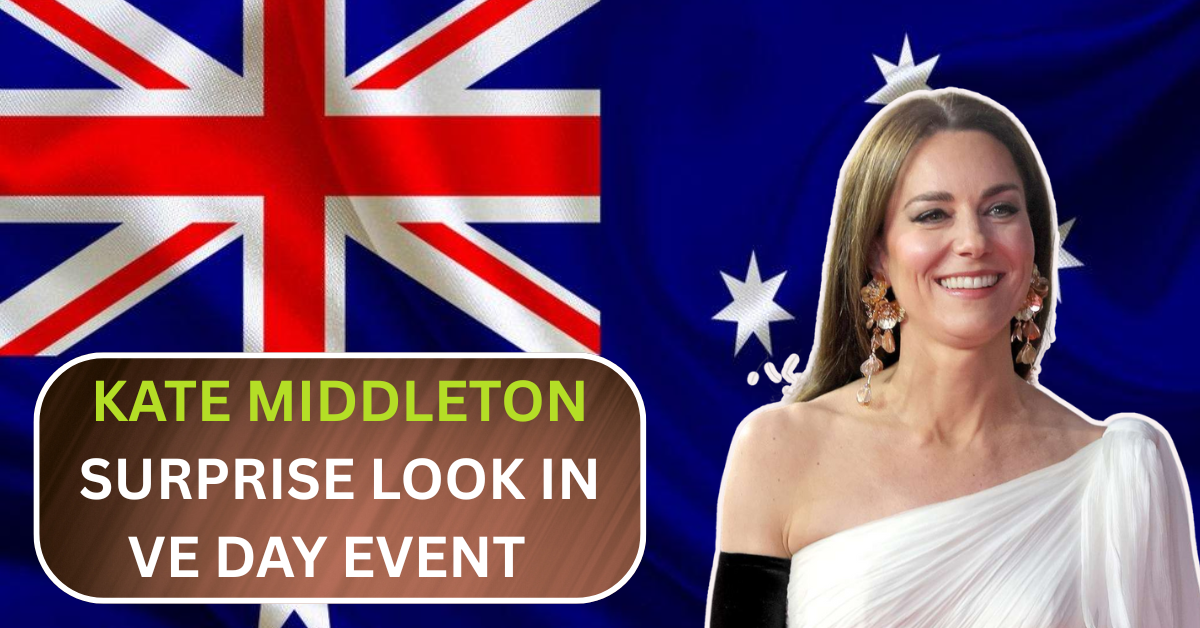 Kate Middleton Stuns in All-White Look at VE Day Surprise Appearance