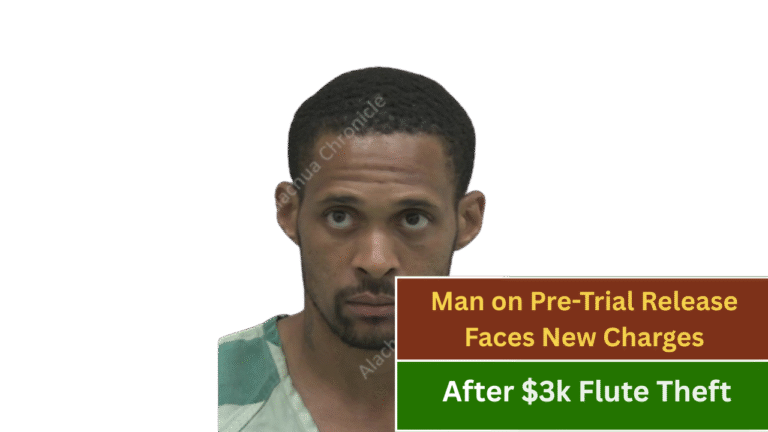 Man on Pre-Trial Release Faces New Charges After $3k Flute Theft